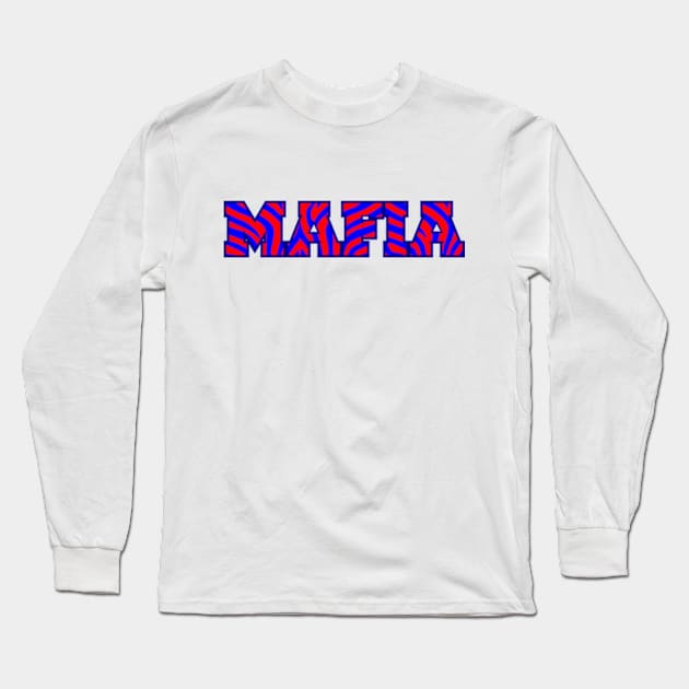 Buffalo Football Zubaz Mafia Long Sleeve T-Shirt by LaurenElin